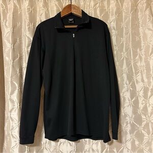 Patagonia Black Capilene Midweight Half Zip-T Long Sleeve Pullover Base Layer